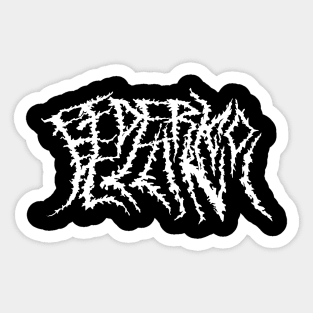 The Federico Fellini Crust 1.0 Sticker